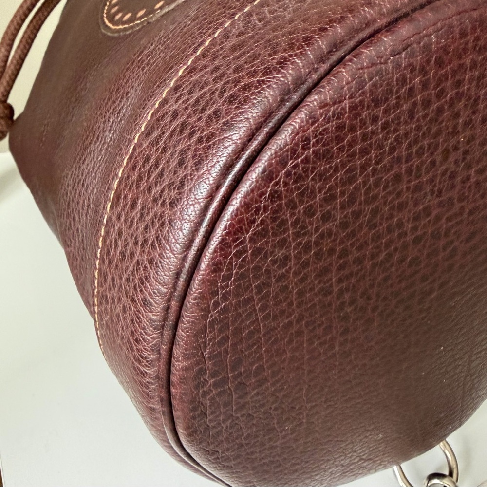 Hermès Perforated H Matelo Slingbag Backpack in Brown Leather - Picture 5 of 16